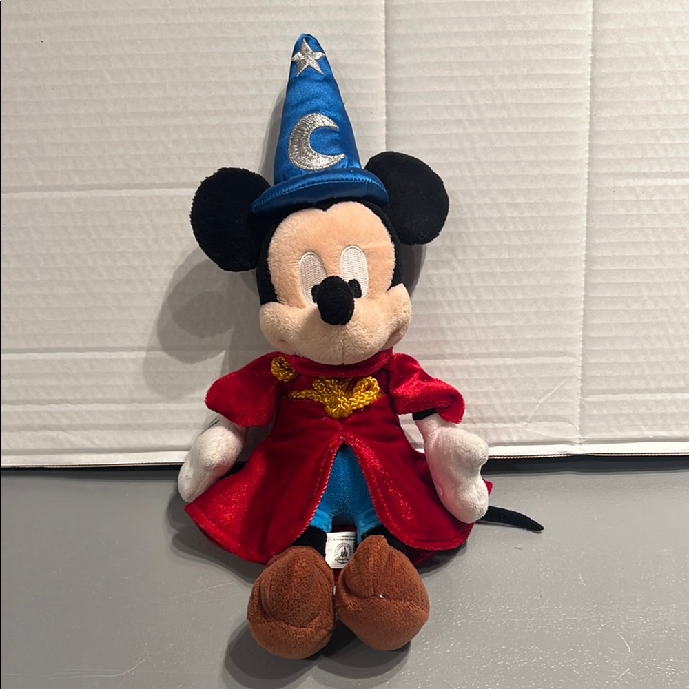 Disney Parks Mickey Mouse Fantasia Sorcerer Wizard Plush Stuffed Animal 🔴3/$15